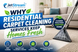 Why Residential Carpet Cleaning Services Keep Homes Fresh