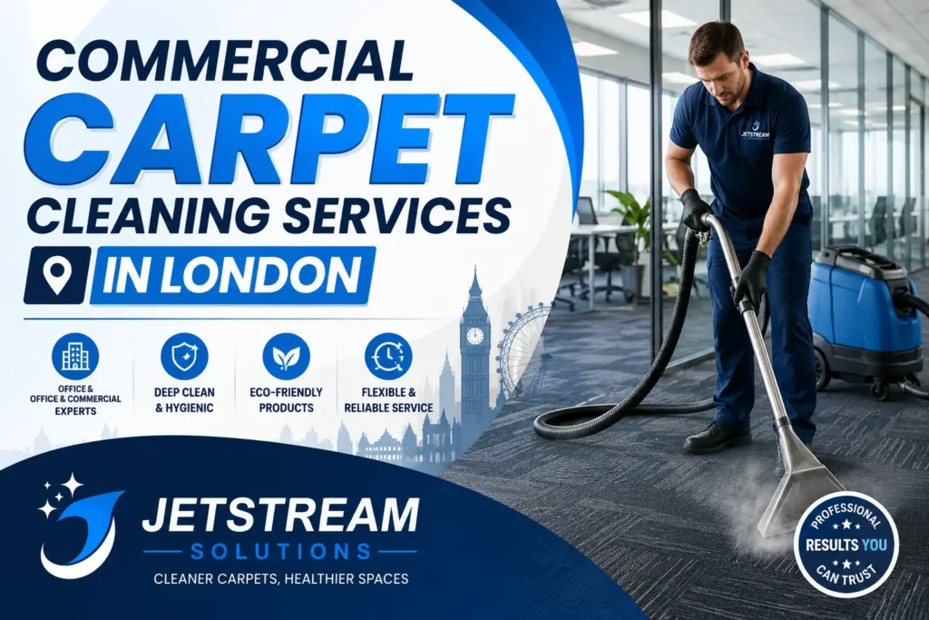 Commercial Carpet Cleaning Services in London JETSTREAM Solutions