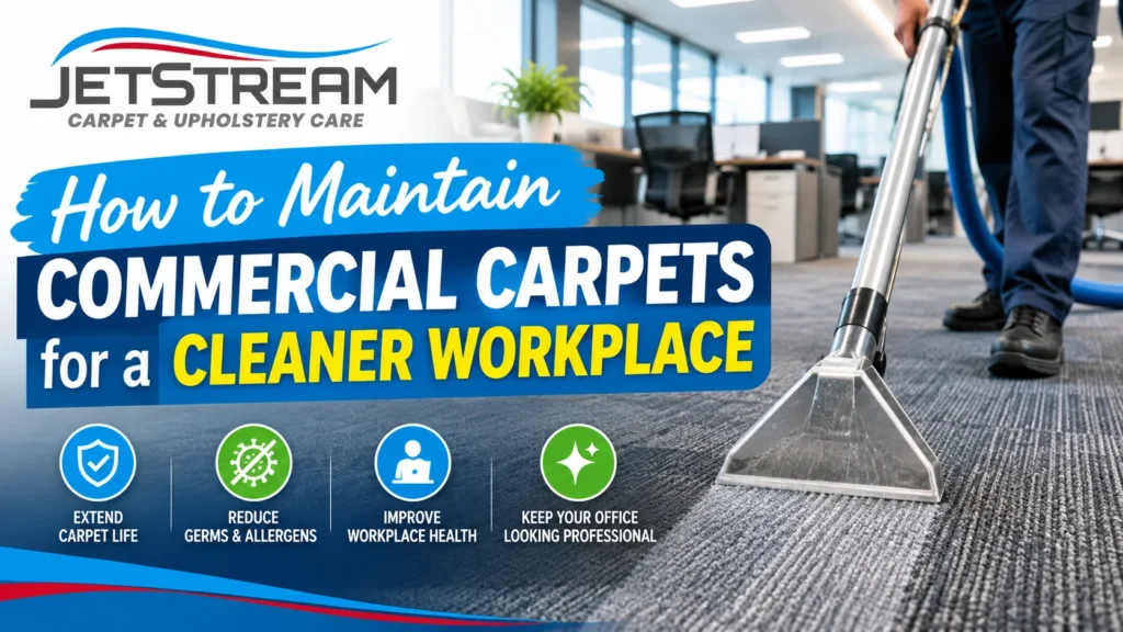 How to Maintain Commercial Carpets for a Cleaner Workplace
