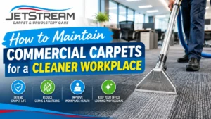 How to Maintain Commercial Carpets for a Cleaner Workplace